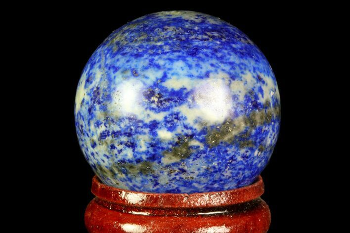 Polished Lapis Lazuli Sphere - Afghanistan #71549